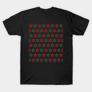 Snowflake Pattern #01 (Christmas) T-Shirt